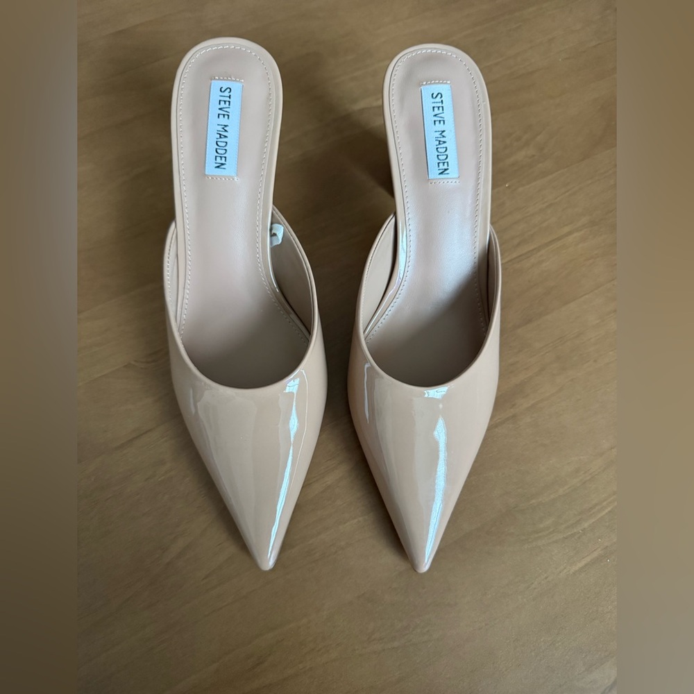 Steve Madden Nude Pointed-Toe Heels